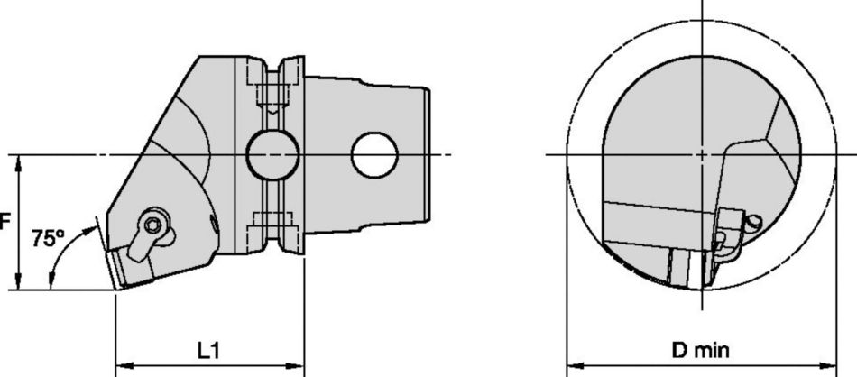 CSKN 75°-Metric CU Turning - 3065896 - Kennametal