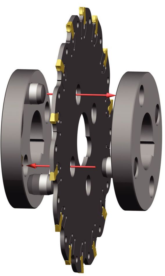 KVNS • Very Narrow Slotting Cutters • Drive Rings • Inch