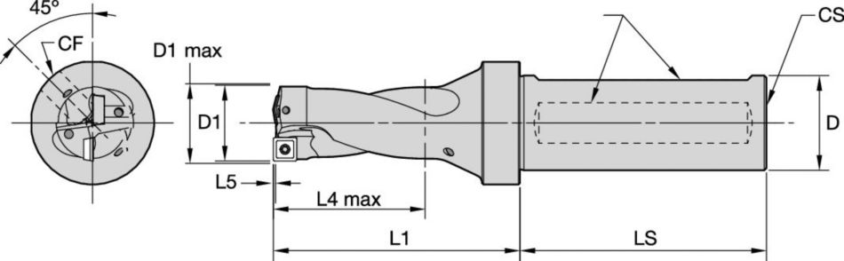 Drill Fix™ DFSP™ Werkzeugkörper