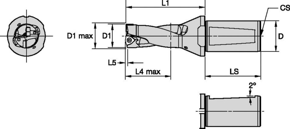 Корпуса сверл Drill Fix™ DFSP™