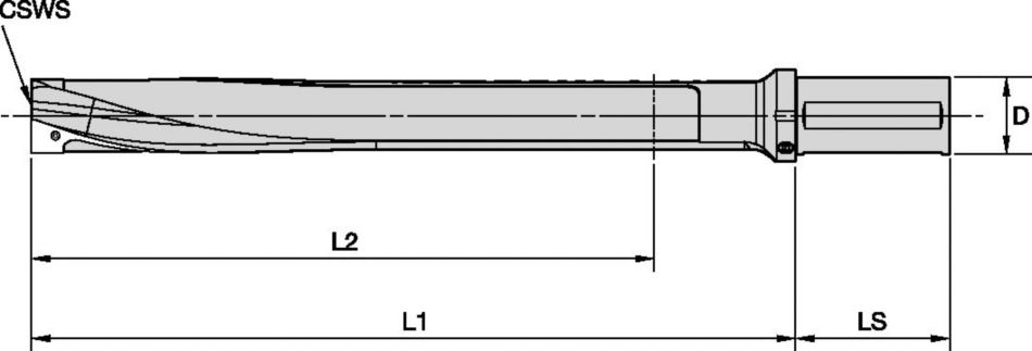 Modular Drilling • Flanged Shank (SSF)