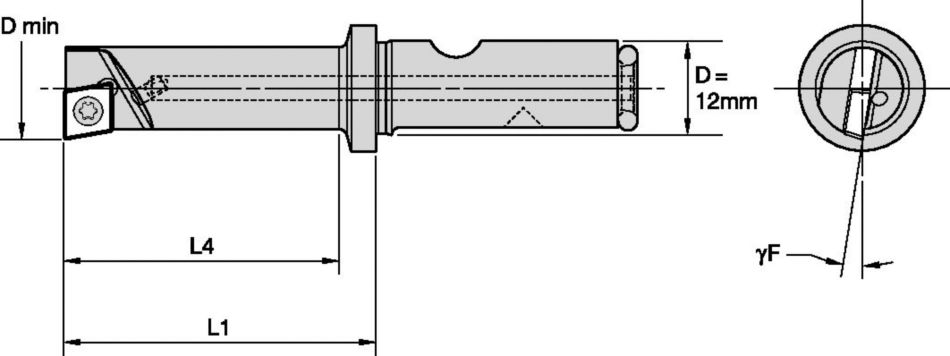 Precision Head Boring Bar Holemaking - 2005954 - WIDIA