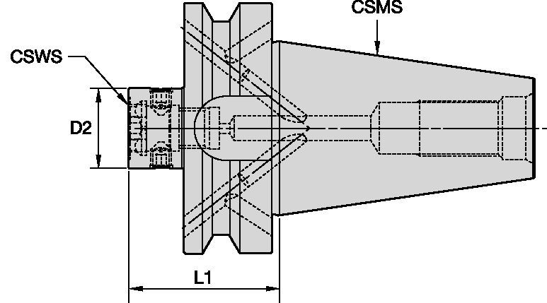 Модульные переходники HSK