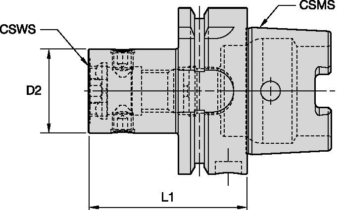 Модульные переходники HSK