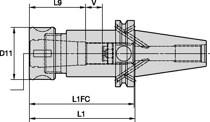 TG Single-Angle Collet Chucks