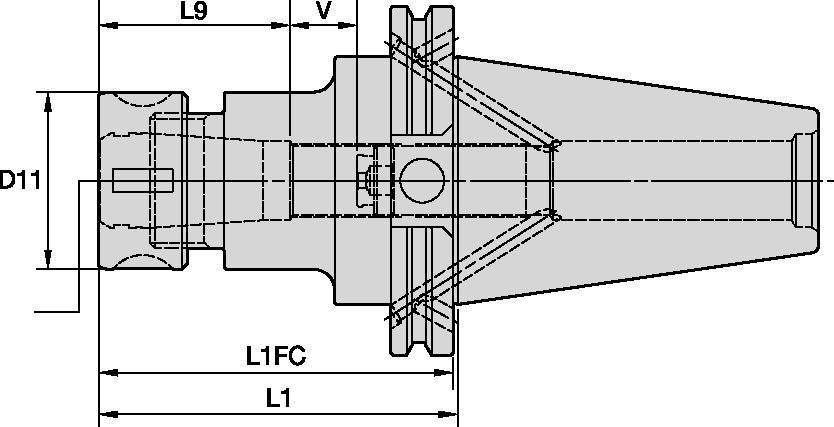 TG Single-Angle Collet Chucks