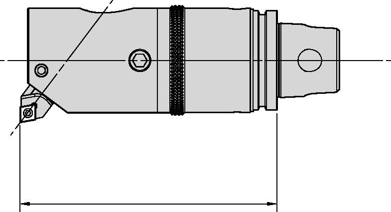 ROTAFLEX FINE BORING HEAD FBH-KM TS - 3861124 - WIDIA