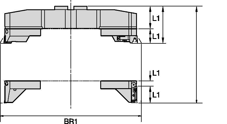ROTAFLEX Large Bridge Tool - 12600035800 - 2005656 - WIDIA
