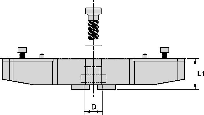 ROTAFLEX Large Bridge Tool - 12600035800 - 2005656 - WIDIA