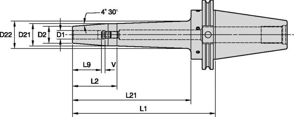 CAT Shank Tools Shrink Fit Toolholders General Purpose (GP)