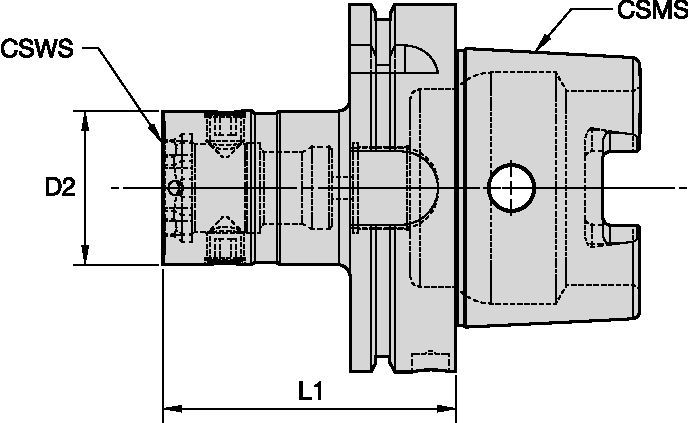 HSK-HSK Form A • Modular Adapter