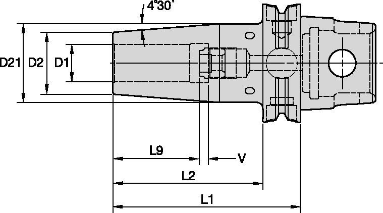 HPV Shrink Fit Adapter