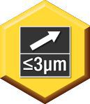 ﻿Accuracy - 3μm or Less