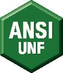 Especificações do fabricante: ANSI NPT