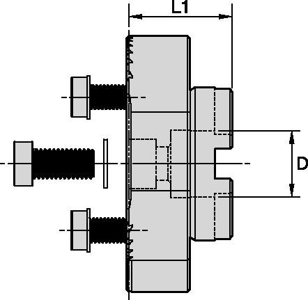 ROTAFLEX Large Bridge Tool - 12600208800 - 2006019 - WIDIA