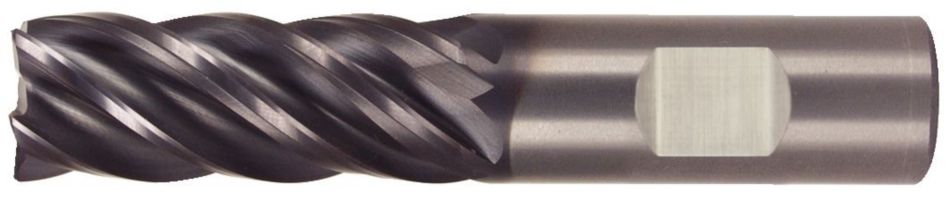 HARVI™ II Solid Carbide End Mill for Roughing and Finishing of High-Temperature Alloys