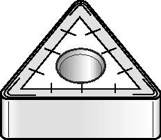 Plaquitas de metal duro ISO/ANSI