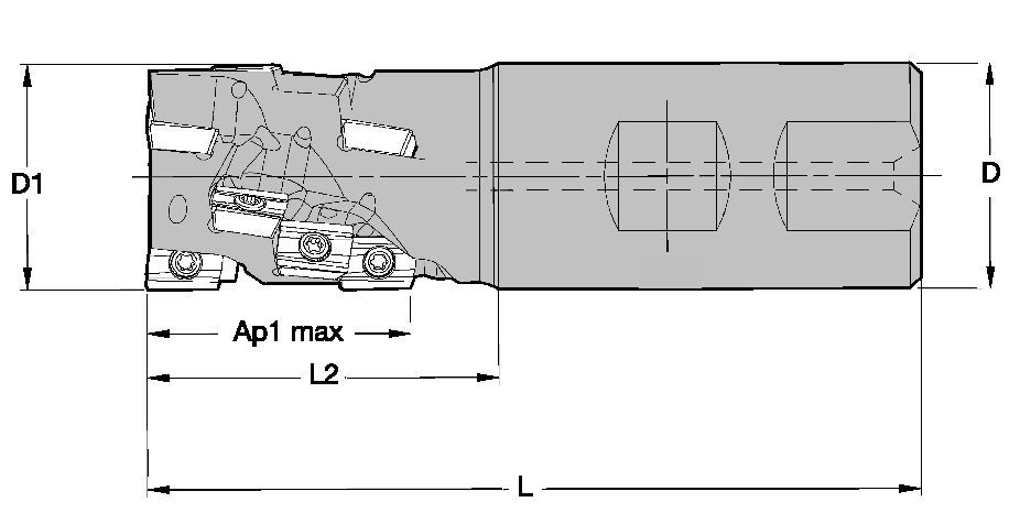 M300+ • Weldon® Shank • Metric