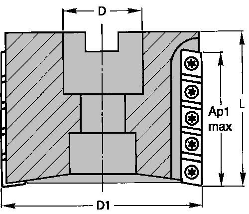 M300 - Shell Mills - Metric 2021434 - WIDIA