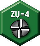 Dimensions de l'outil : Configuration des goujures : 4