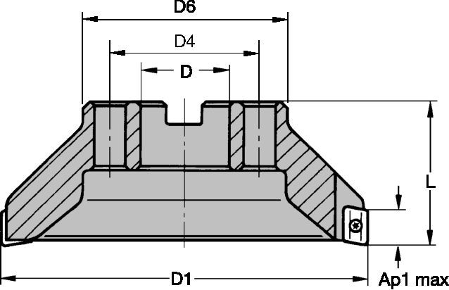 M680-16 - Shell Mills - Metric 2003553 - WIDIA