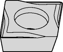 Screw-On CDHHS4T002R Insert 2830731 - Widia