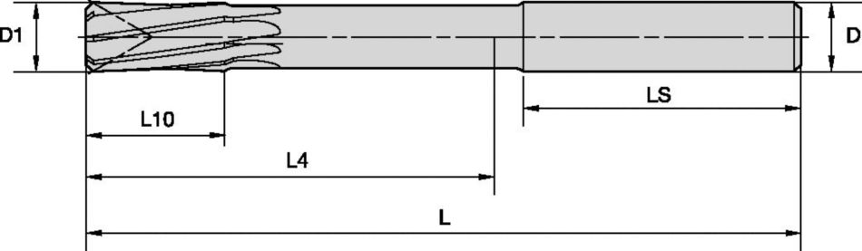 Outils d'alésage en carbure monobloc HSR™