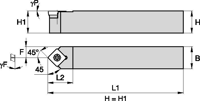 S-Style SSDCN083 Toolholder 2951372 - Widia