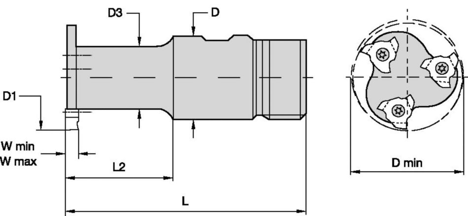 Cuerpos de herramienta M94