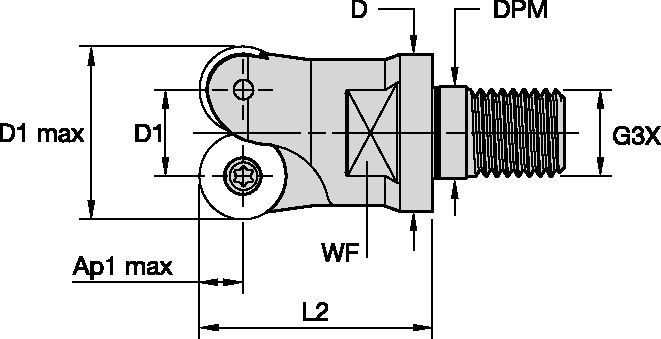 M170 - Screw-On RD1604.. - Metric 3926601 - WIDIA