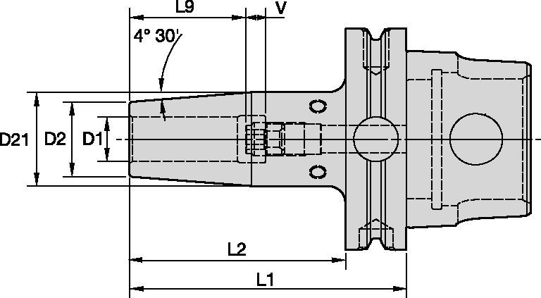 KM80ATC™ Shank Tools Shrink Fit Toolholders General Purpose (GP)