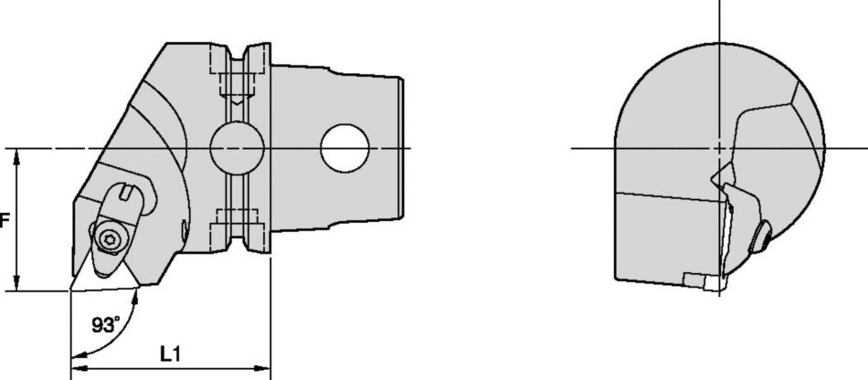 DTJN 93° • KM40TS™ Cutting Units • Kenclamp™