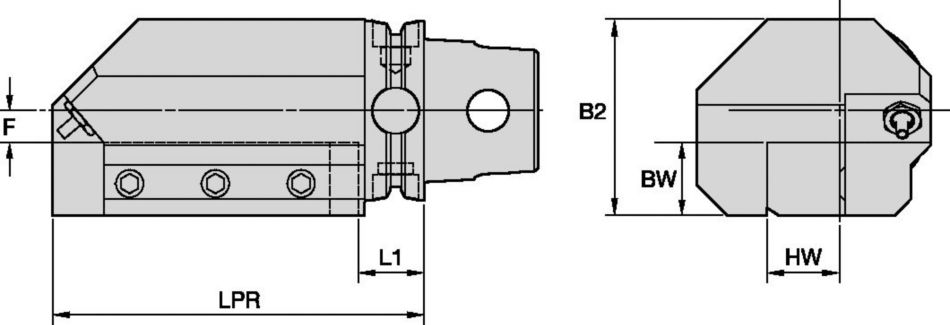 STAR/L Single Square Shank Adapters