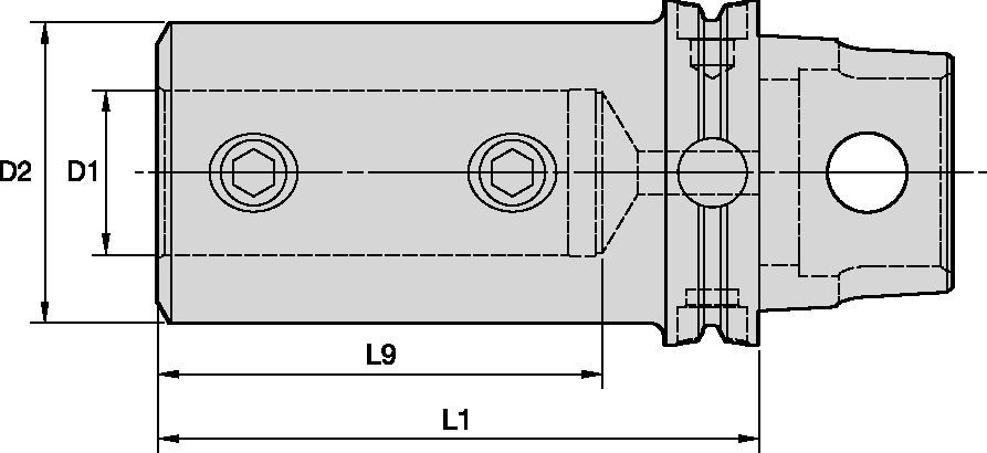 SSF Straight Shank Adapter