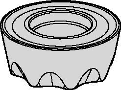 Round Inserts for Daisy KSRM™ • RPPT12-GP • Ground Inserts