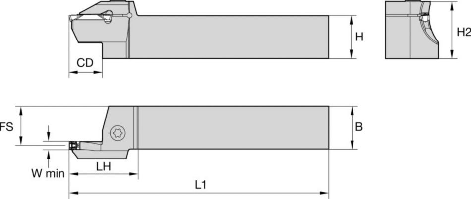 A4™ Integral-Klemmhalter