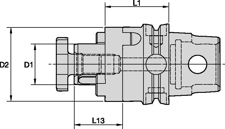 ﻿CS Combi-Type Shell Mill Adapters • Screw-On Adapters for Modular Milling Cutters