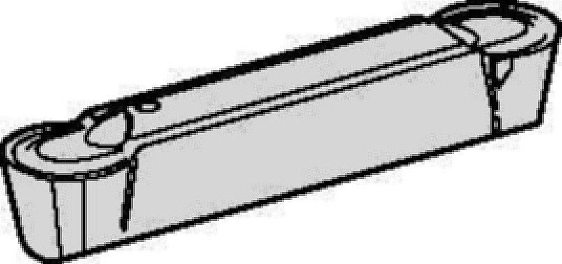 Insertos de canal e torneamento A4™ • Canal de face de diâmetro Pequeno