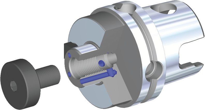 Adaptadores de fresa de plato SMC con refrigeración interna