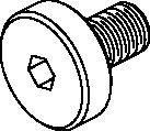 KLS-7 SHELL MILL LOCK SCREW