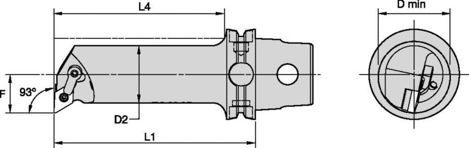 KM40TS™ Internal Cutting Units M-Clamping