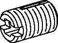 SET SCREW WITH AXIAL HOLE