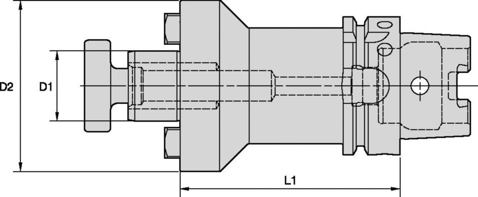 SMC Lock IN-HSK Form A • Aufsteckfräseraufnahme