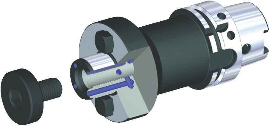 SMC Lock IN-HSK Form A • Through Coolant