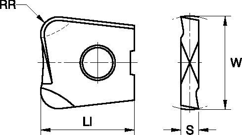 Plaquettes indexables • KDMS... • KDMT...