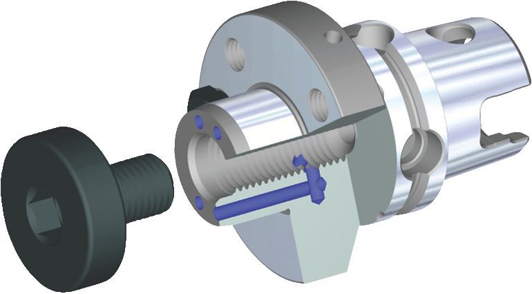 SMC Shell Mill Adapters with Through Coolant