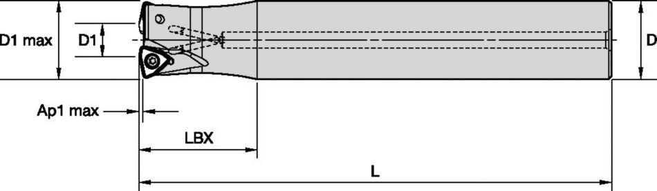 M370 - Cylindrical Shank - W008.. - Metric 4008281 - WIDIA