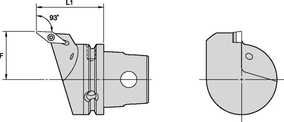 KM63XMZ™ Cutting Units S-Clamping • Cut-Off Blocks for Cut-Off Blades