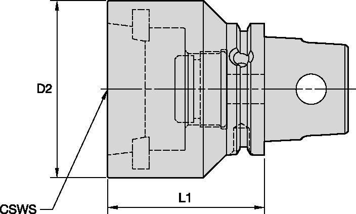 Oprawka do narzędzi wytaczarskich Romicron™