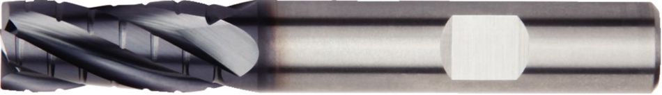 鋼およびステンレス鋼の粗加工向けKenCut™ RR超硬ソリッドエンドミル
